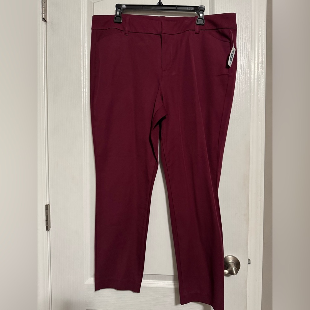 Burgundy Pixie Trousers